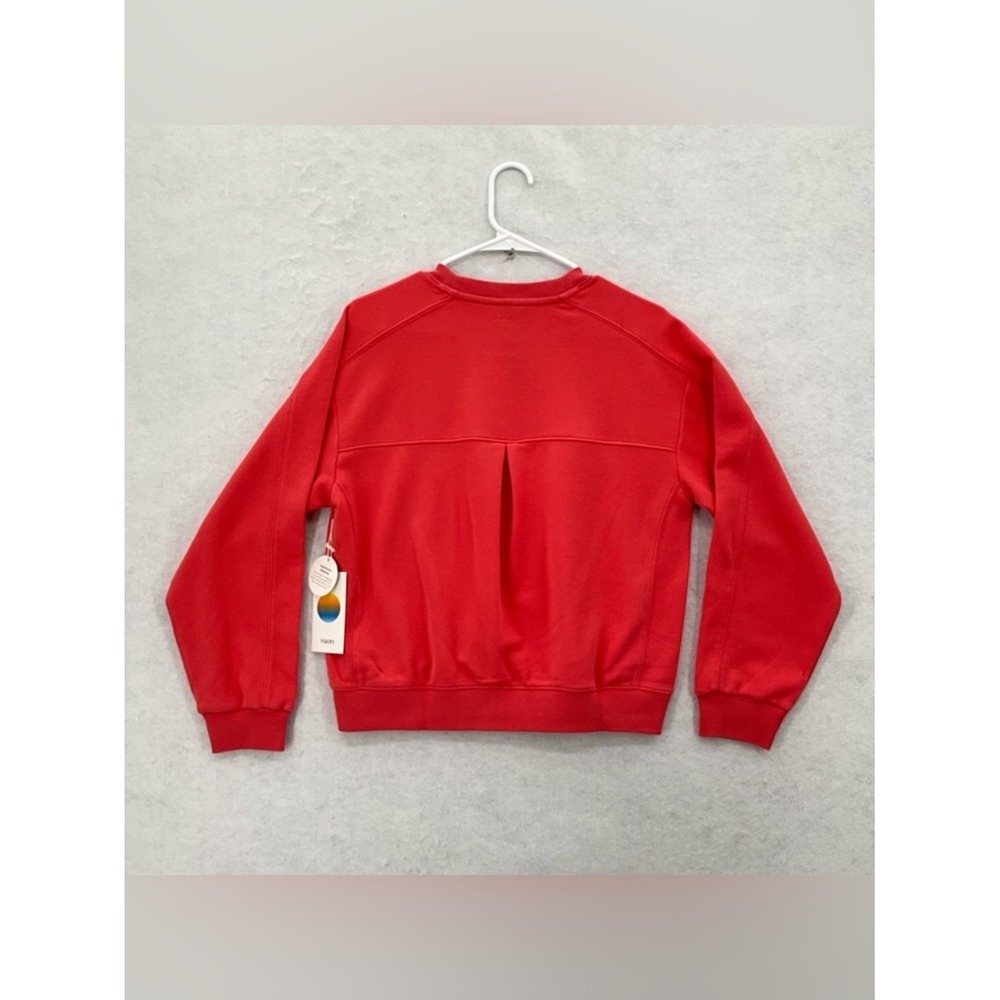 NWT Vuori Women's Sedona Seams Crew XS Bright Coral VW2068 - Picture 2 of 12